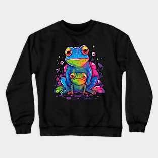 Frog Mothers Day Crewneck Sweatshirt